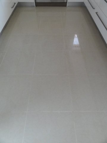 clean white tiles